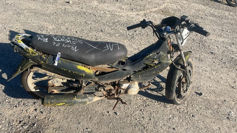 SUCATA APROVEITAVEL COM MOTOR INSERVIVEL HONDA / 50 CC - N/I/N/I