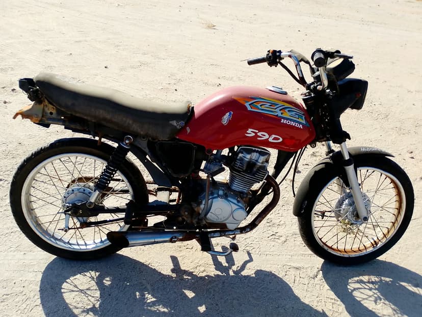 SUCATA APROVEITAVEL HONDA / CG 125 TITAN - 1997/1997