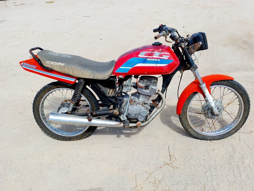 SUCATA APROVEITAVEL COM MOTOR INSERVIVEL HONDA / CG 125 TODAY - 1994/1994