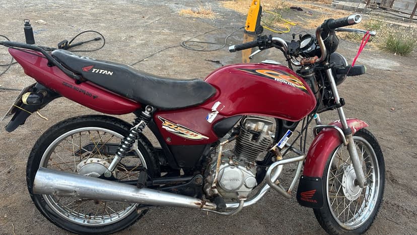 SUCATA APROVEITAVEL HONDA / CG 125 TITAN KS - 2001/2001