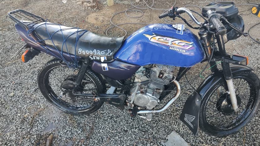 VEÍCULO CONSERVADO HONDA / CG 125 TITAN - 1997/1998