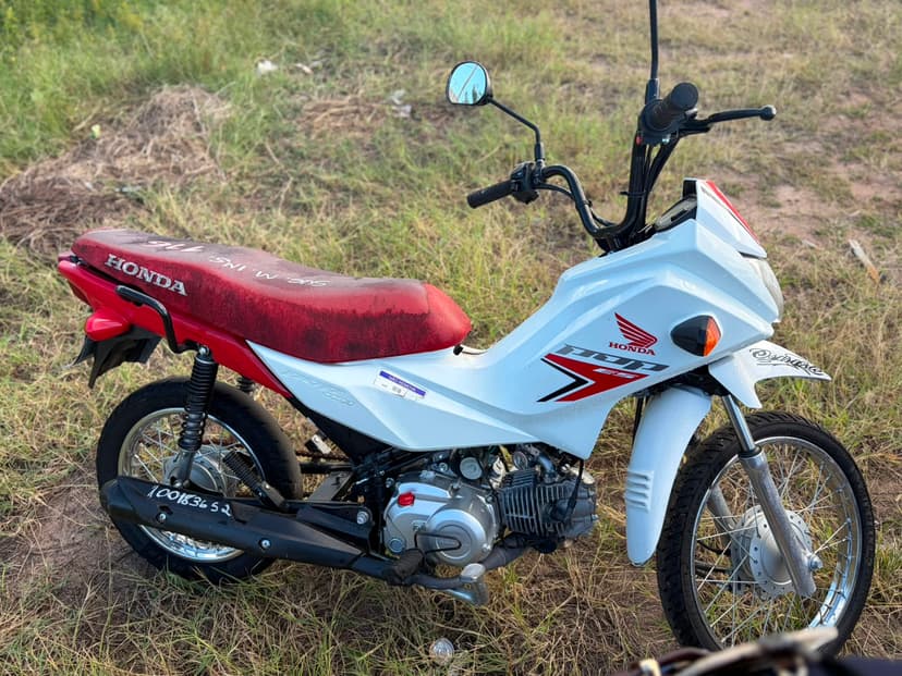 SUCATA APROVEITAVEL COM MOTOR INSERVIVEL HONDA / POP 110I ES - 2025/2026