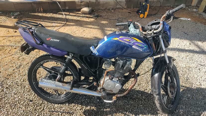 SUCATA APROVEITAVEL HONDA / CG 125 TITAN - 1998/1998