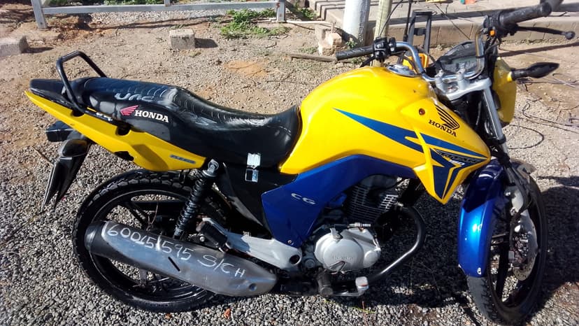 SUCATA APROVEITAVEL HONDA / CG 150 TITAN EX - 2015/2015