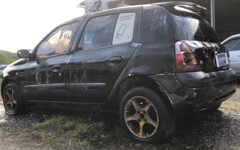 SUCATA APROVEITAVEL RENAULT / CLIO AUT 10 16VH - 2003/2004